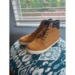 Timberland Ankle Boots Wheat Leather Lace Up Casual A1KLZ Womens Size‎ 8